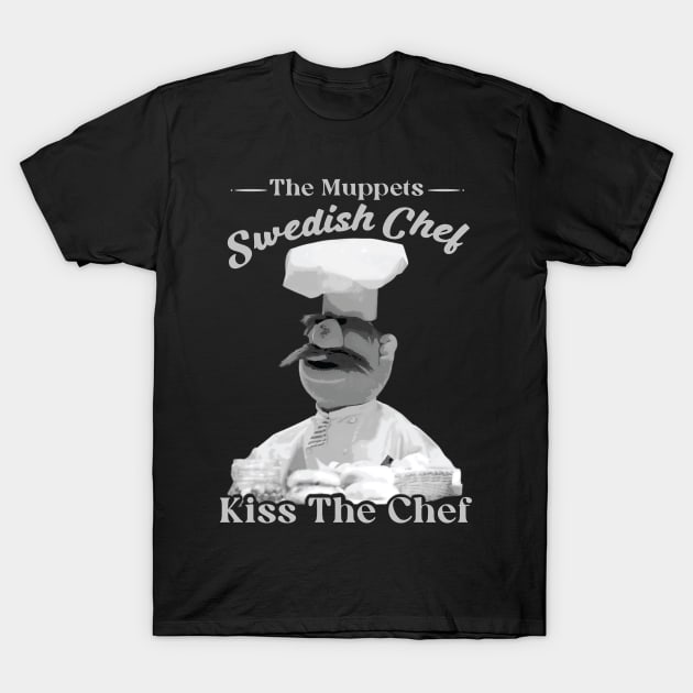 Kiss The Chef // Swedish Chef Fan Art T-Shirt by Trendsdk